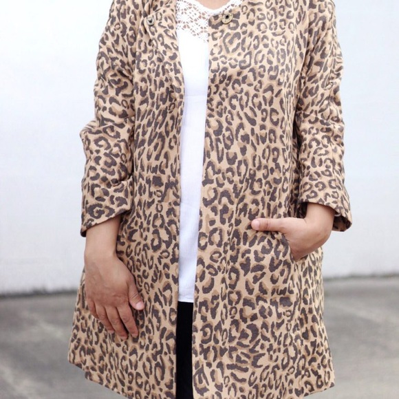 cabi leopard jacket